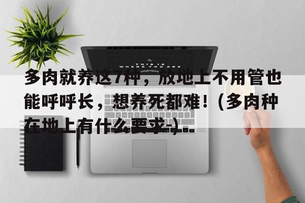 多肉就养这7种，放地上不用管也能呼呼长，想养死都难！(多肉种在地上有什么要求-)