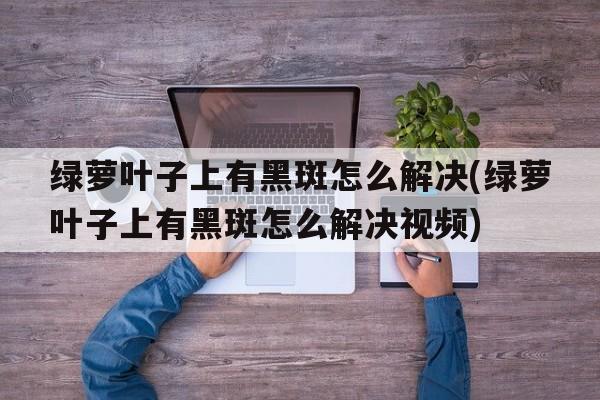 绿萝叶子上有黑斑怎么解决(绿萝叶子上有黑斑怎么解决视频)